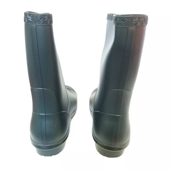New UGG Rain Boot Green Sienna Waterproof Short Matte 10 - Picture 7 of 12